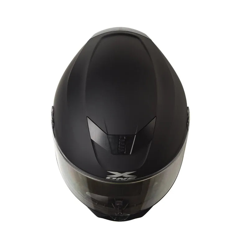 CASCO INTEGRAL X_ONE X-500GT EVO SOLID NEGRO N7 VISOR TRANSPARENTE