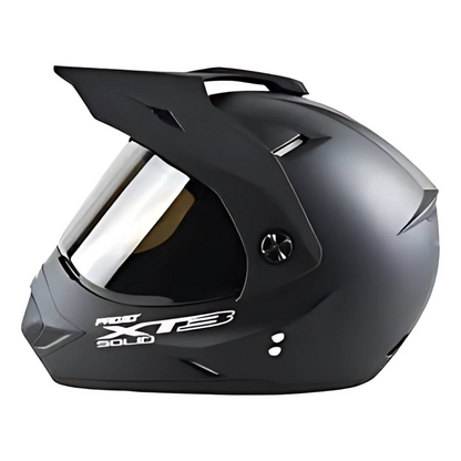 CASCO MULTIPROPOSITO XT3 SOLID NEGRO MATE