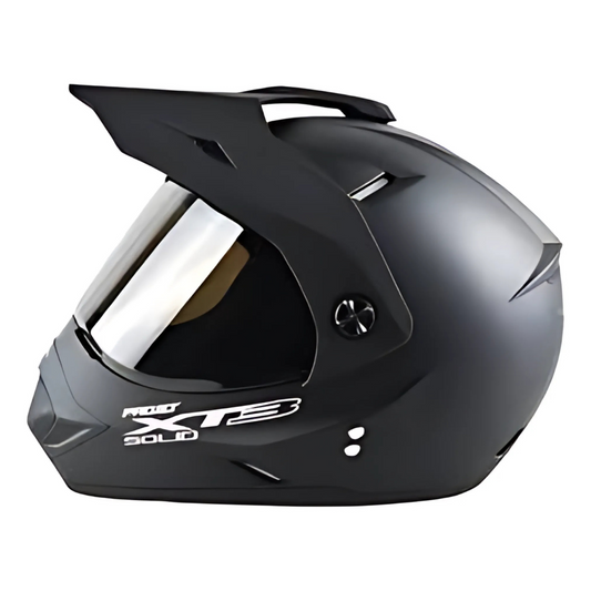 CASCO MULTIPROPOSITO XT3 SOLID NEGRO MATE