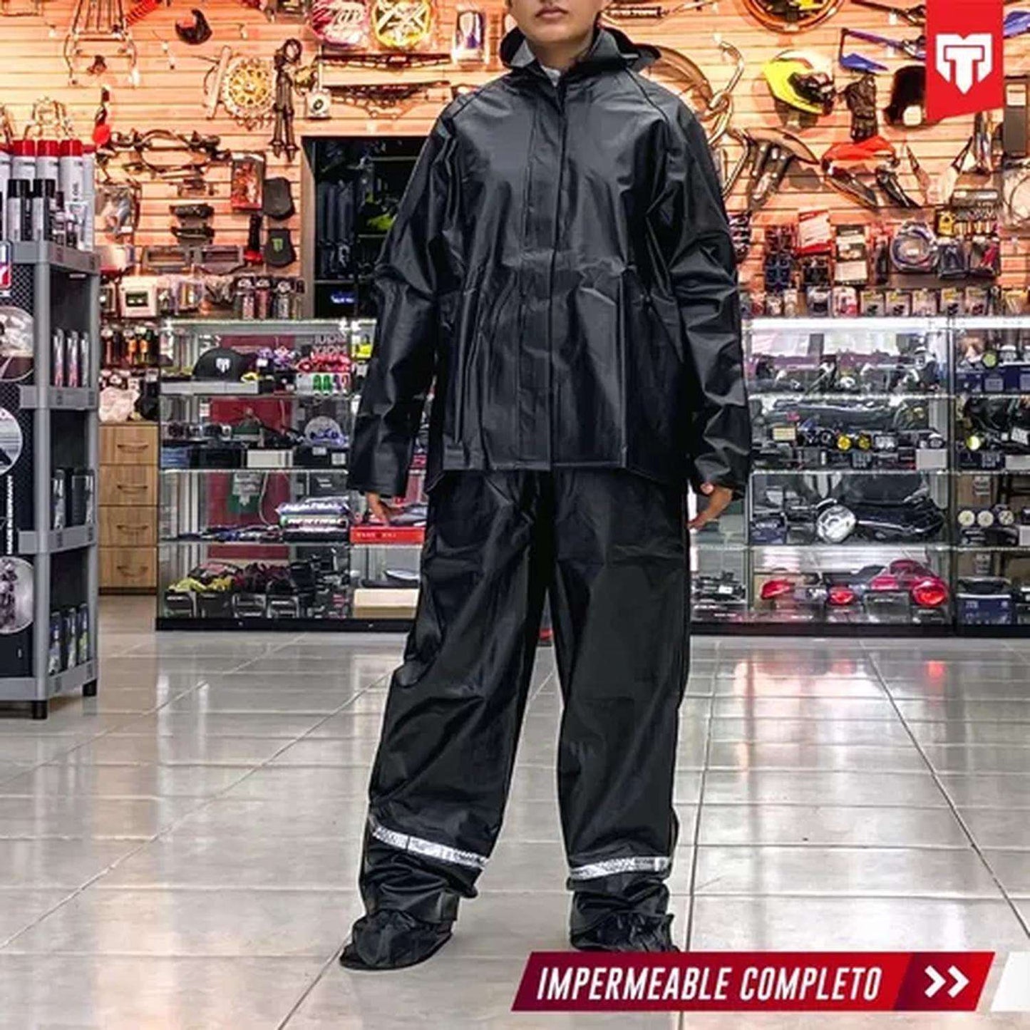 IMPERMEABLE REFLECTIVO VULCANIZADO