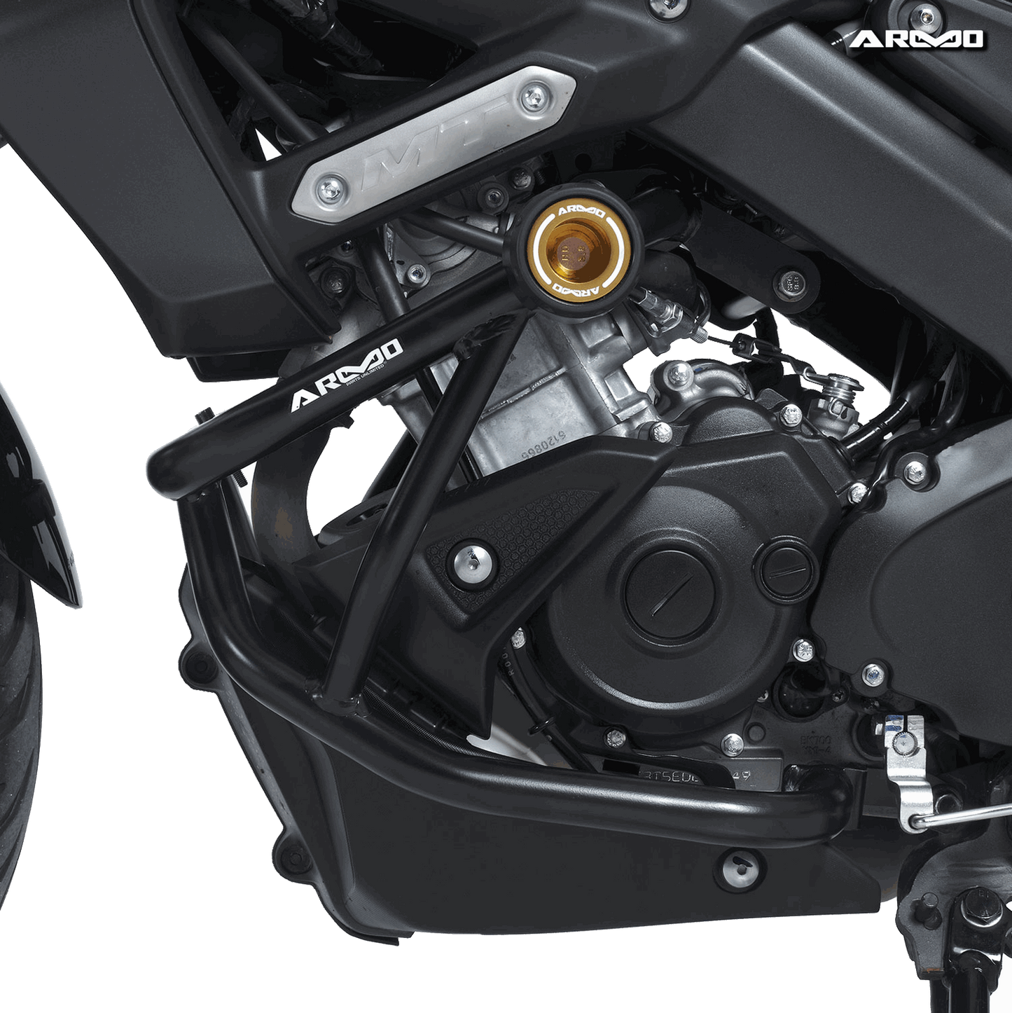 DEFENSA ARMO CON SLIDER YAMAHA MT 15