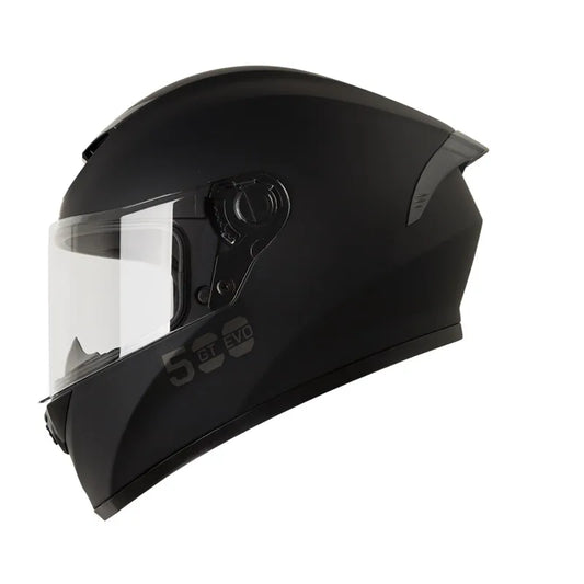 CASCO INTEGRAL X_ONE X-500GT EVO SOLID NEGRO N7 VISOR TRANSPARENTE