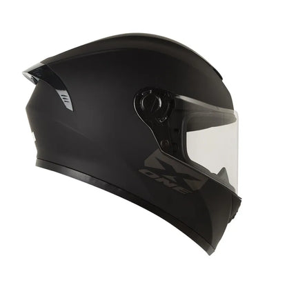 CASCO INTEGRAL X_ONE X-500GT EVO SOLID NEGRO N7 VISOR TRANSPARENTE
