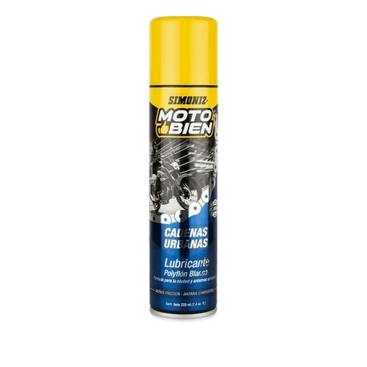 LUBRICANTE POLYFLON BLANCO SIMONIZ X220ML (CADENAS URBANAS)