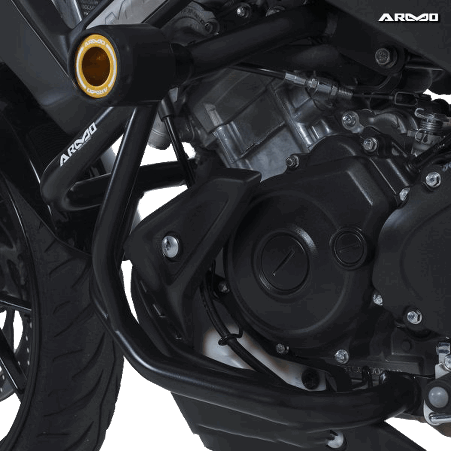 DEFENSA ARMO CON SLIDER YAMAHA MT 15