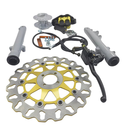 SISTEMA FRENO DE DISCO DELANTERO COMPLETO BOXER CT100 300MM
