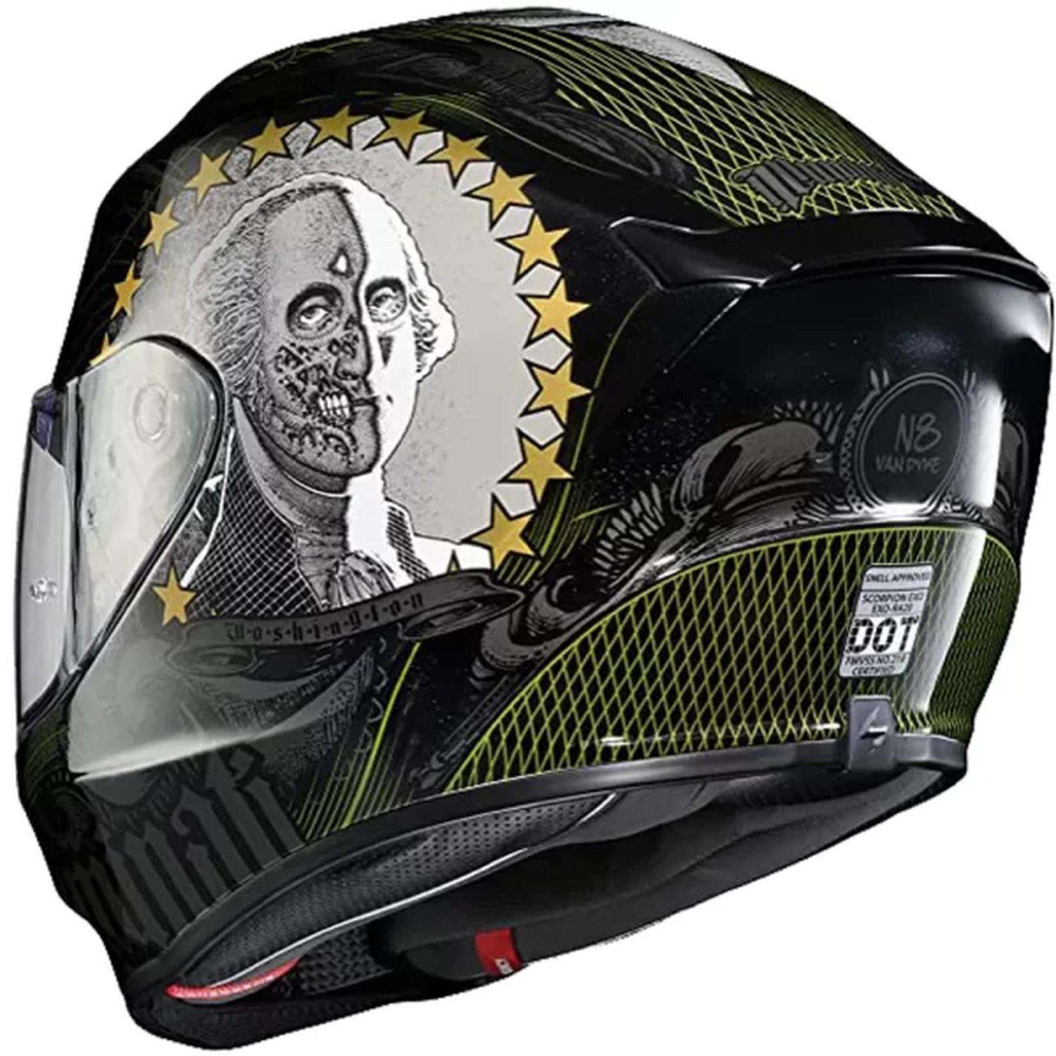 CASCO INTEGRAL SCORPION EXO-R420 ILLUMINATI