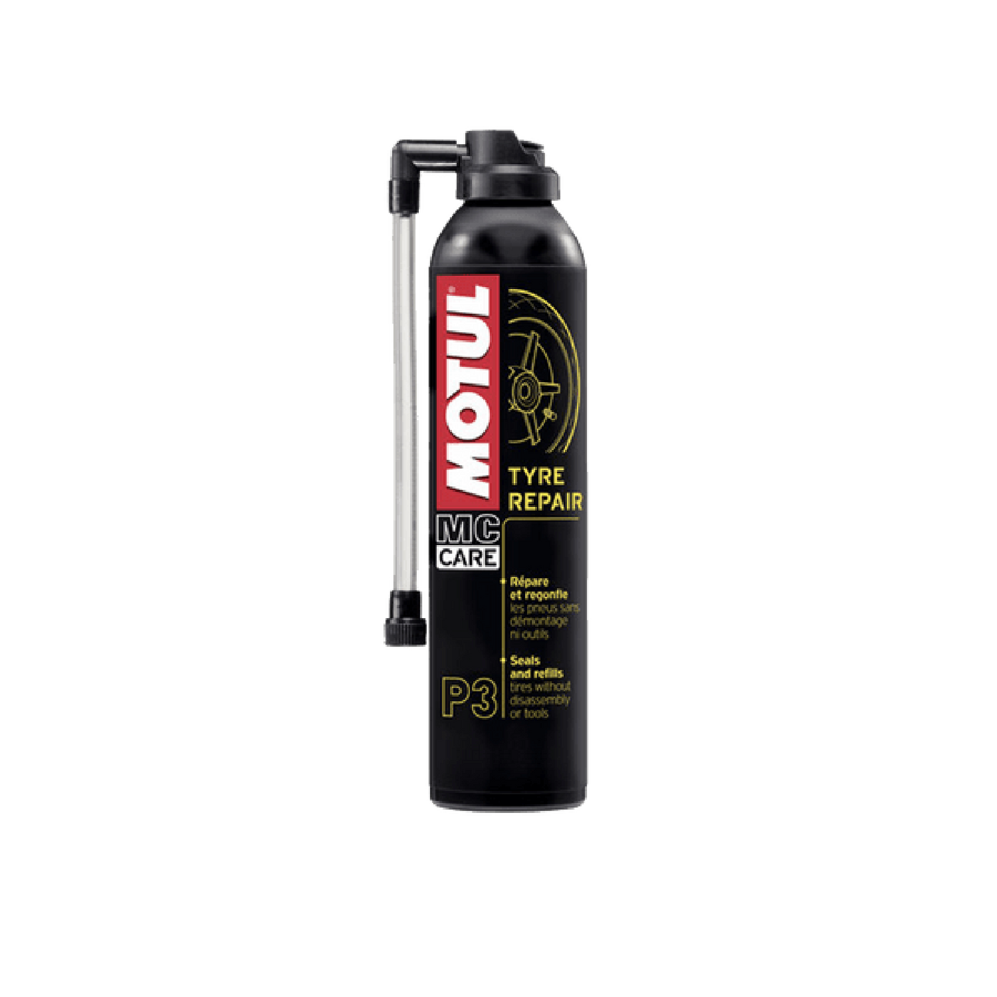 REPARACION DE NEUMATICOS MOTUL P3 MC CARE X300ML (TODO TIPO NEUMATICO)