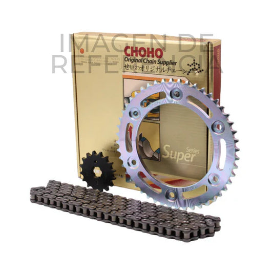 KIT DE ARRASTRE CHOHO KTM DUKE 250 NG/DOMINAR 250 (46T/14T+520HX-120L)