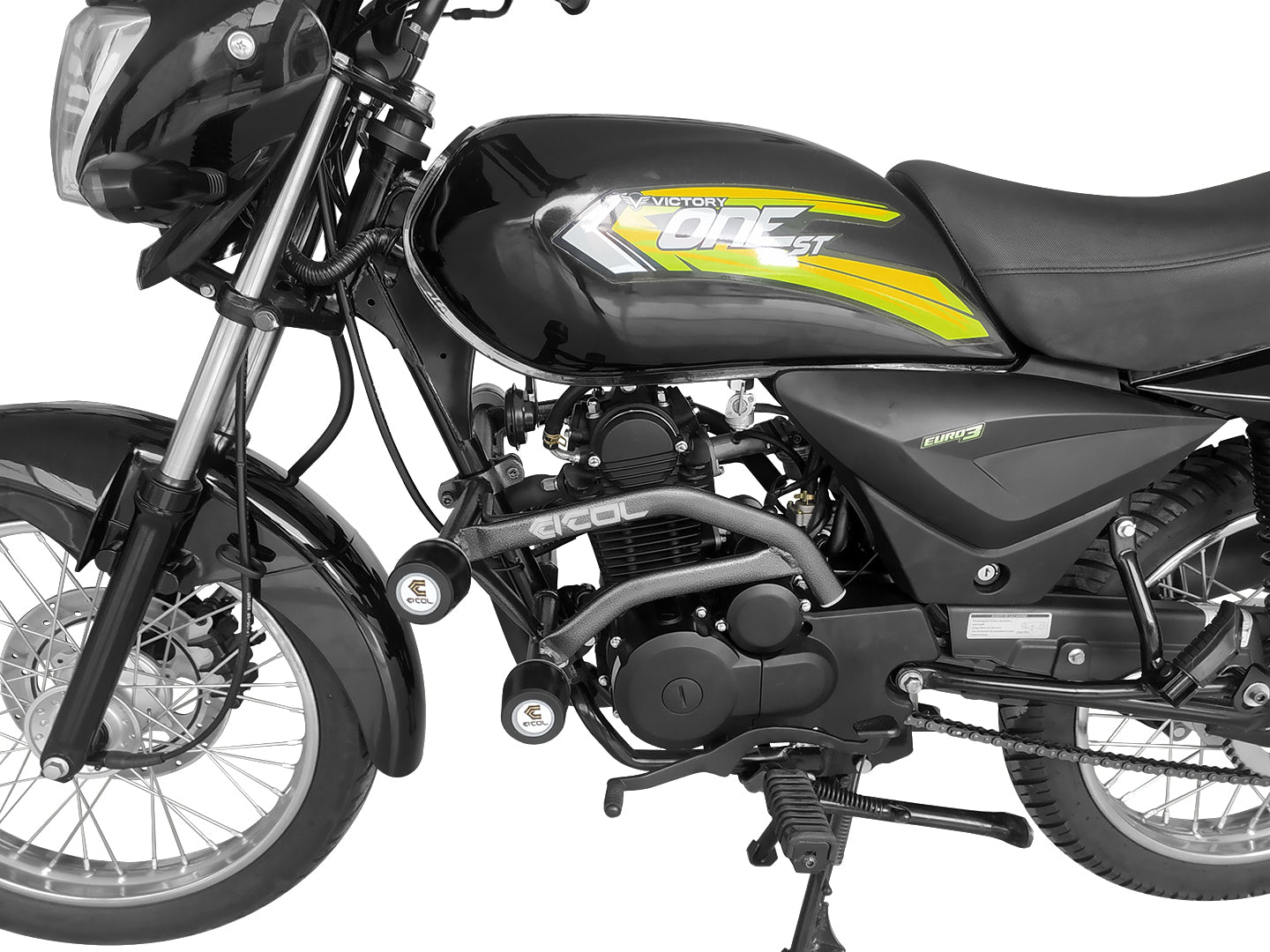 DEFENSA CICOL TIPO STUNT UNIVERSAL MOTOS SPORT CHASIS REDONDO