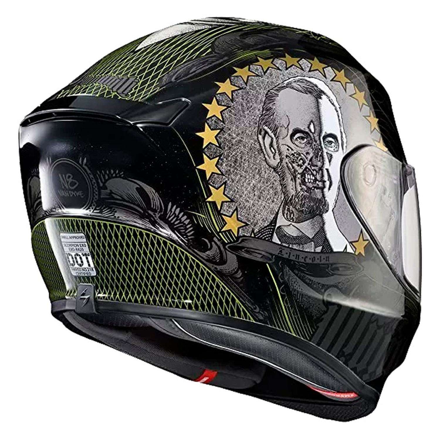 CASCO INTEGRAL SCORPION EXO-R420 ILLUMINATI