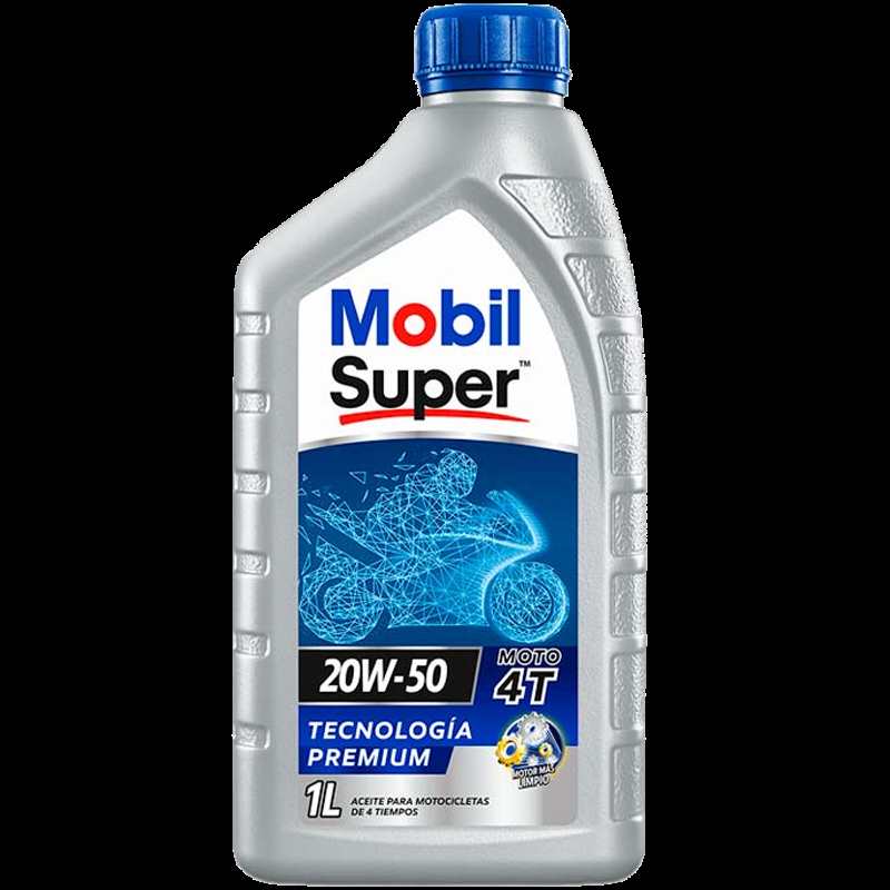 ACEITE MOBIL SUPER MOTO 20W50 MINERAL 4T SAE 1LT