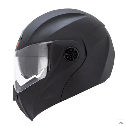 CASCO ABATIBLE ICH 3110 SMALL PLANO NEGRO MATE VISOR TR