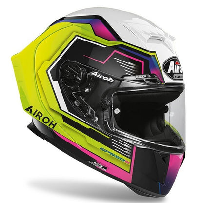 Casco Integral Airoh Gp550 S Rush Multicolor