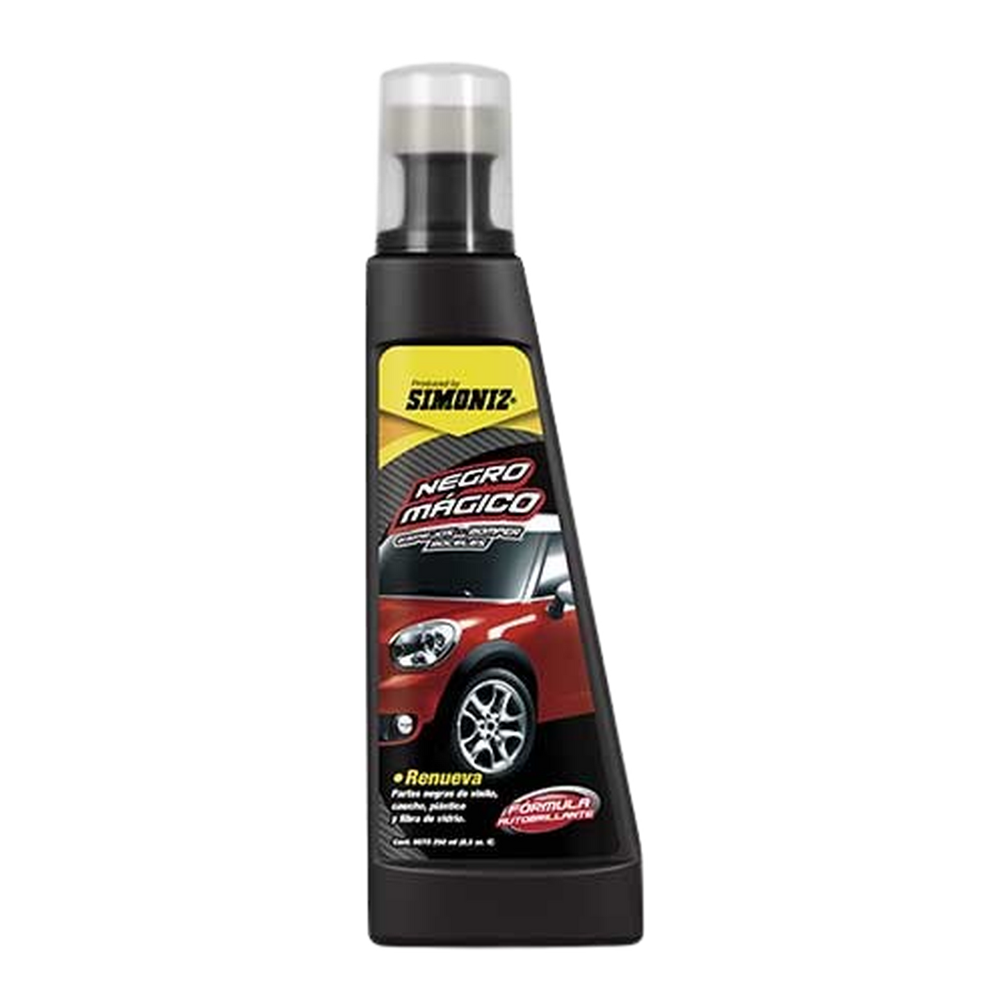 NEGRO MAGICO X250ML SIMONIZ (RENUEVA CAUCHO/PLASTICO)