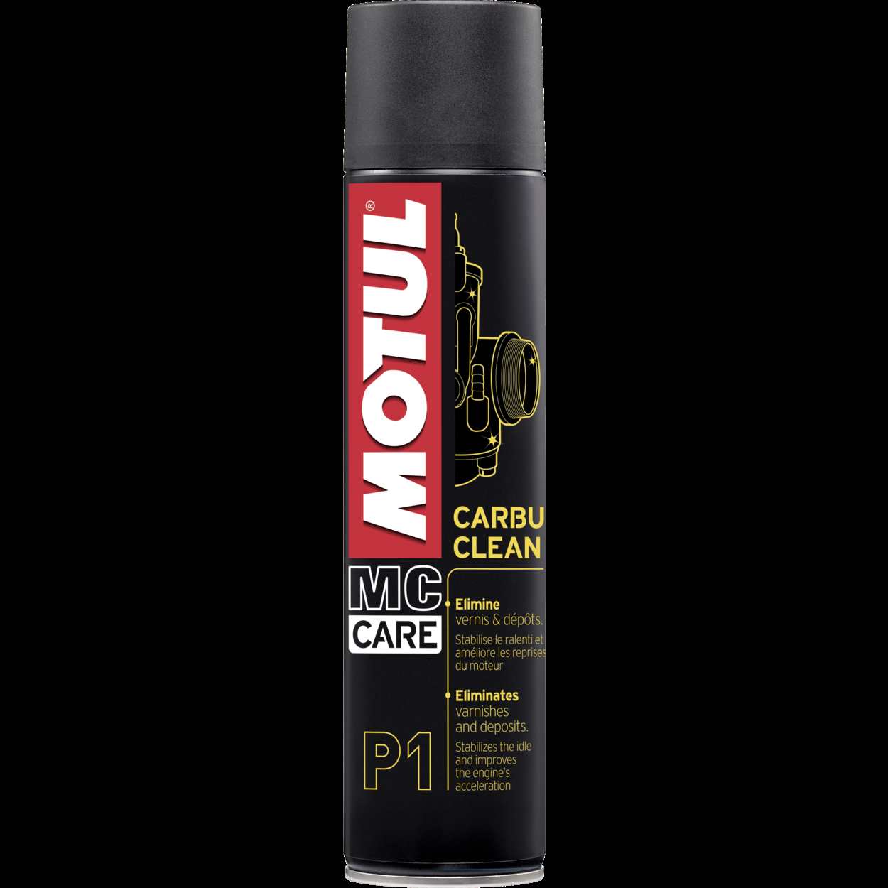 LIMPIADOR DE CARBURADOR MOTUL P1 X400ML (MANTENIMIENTO Y PROTECCION)