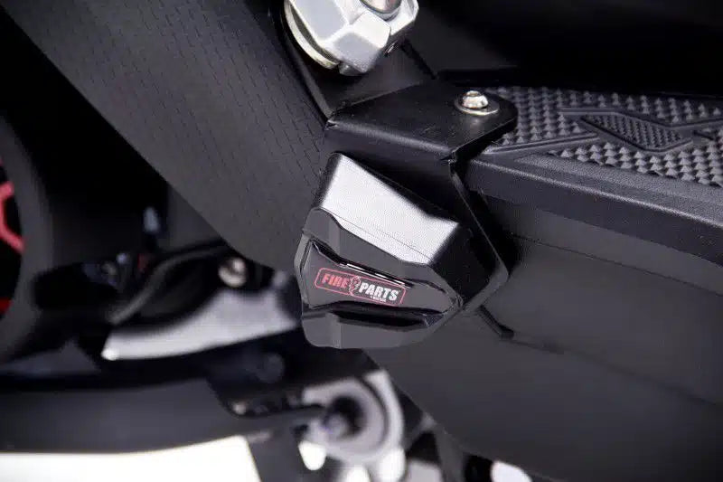 Slider Over negro trasero Yamaha Bws Fi